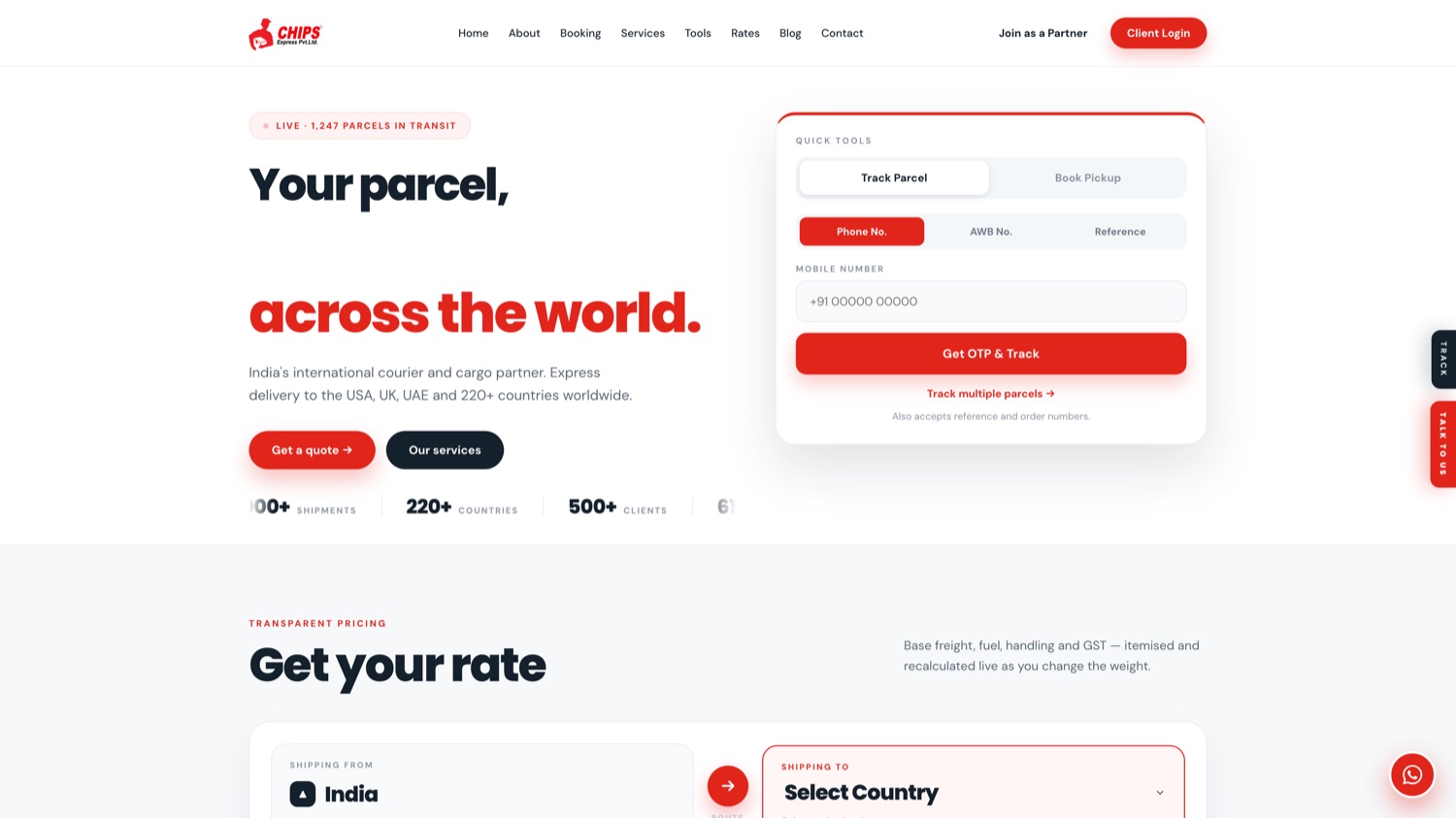 Chips Express — the live product